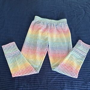 L.L. Bean Kids Rainbow sweatpants size 8